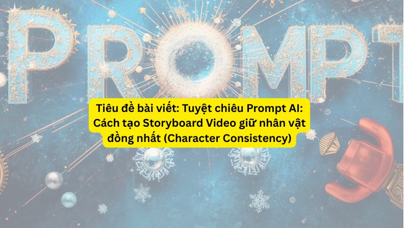 Tiêu đề bài viết: Tuyệt chiêu Prompt AI: Cách tạo Storyboard Video giữ nhân vật đồng nhất (Character Consistency)